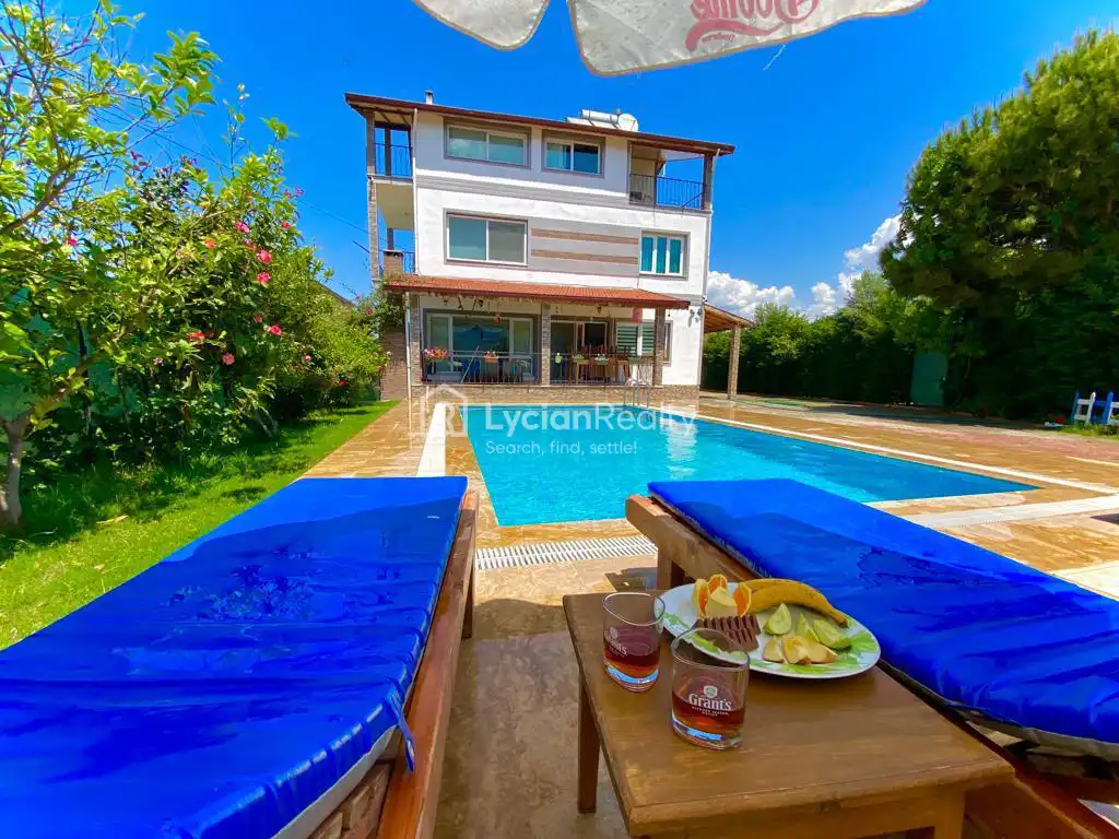 Villa For Rent in Camkoy, Fethiye For 10 Persons | VILLA KEYSI